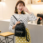 Load image into Gallery viewer, Ladies&#39; PU Leather Fashionable Styling Backpack
