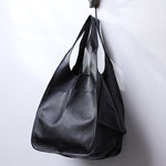 Load image into Gallery viewer, Simple Big Bag Soft Leather Large Capacity Shoulder Hand-held Tote
