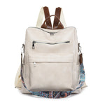 Load image into Gallery viewer, Vintage Student Schoolbag Leisure Multifunctional Women&#39;s Backpack
