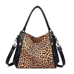 Load image into Gallery viewer, Urban Simple Large Capacity Leopard Print Fashion Women&#39;s Bag
