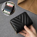 Load image into Gallery viewer, Multiple Card Slots Wallet Niche Card Holder Female
