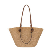 Woven Bag Seaside Beach Bag Portable Tote Bag