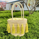 Load image into Gallery viewer, Artistic Crafts Straw Bag Tassel Tassel
