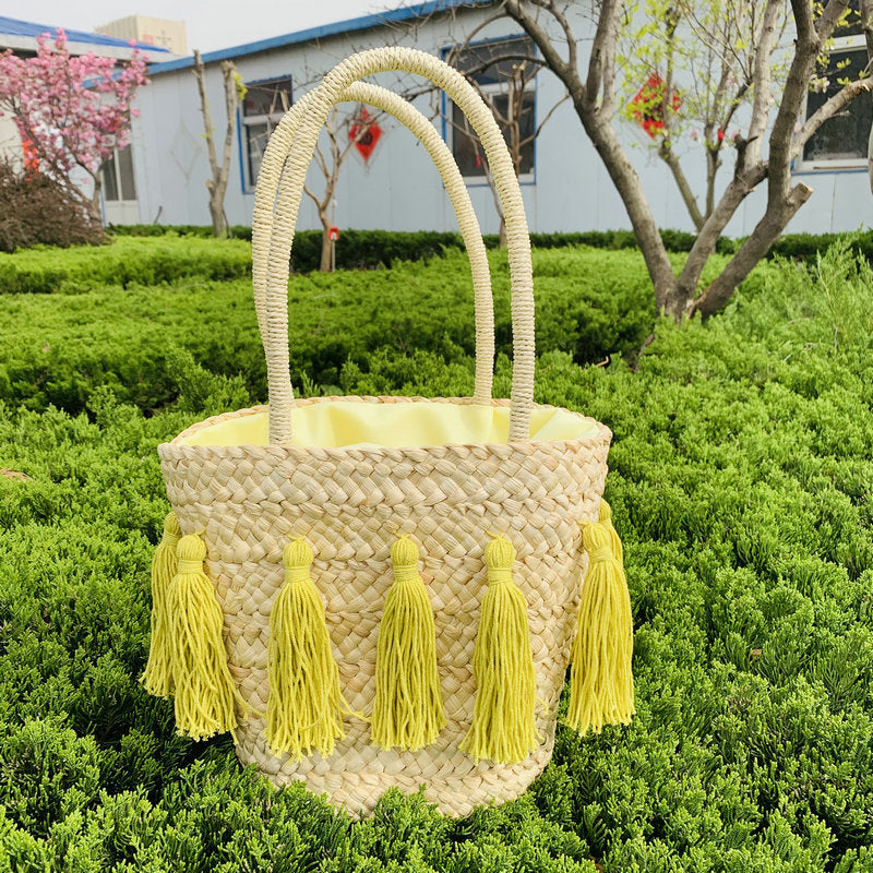 Artistic Crafts Straw Bag Tassel Tassel