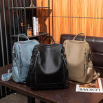 Load image into Gallery viewer, Trendy Backpack Women&#39;s Fashionable PU Soft Leather
