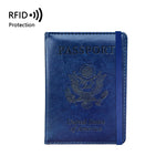 Load image into Gallery viewer, Simple Stylish And Versatile Document Travel Leather Passport Case
