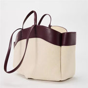 Large Capacity Women's Canvas Tote Bag – Stylish & Durable