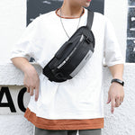 Load image into Gallery viewer, Reflective Waist Bags Men Crossbody Bag Pack For Travel Walking Running Hiking Cycling
