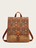 Load image into Gallery viewer, Affordable Luxury Fashion High-grade Fashion Retro Printed Backpack
