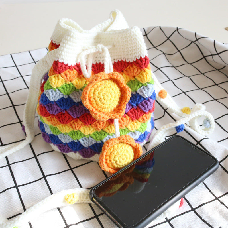 Women's Fashion Personality Handmade Knitted Bag