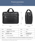 Load image into Gallery viewer, Leather Handbag Briefcase Napa Leather Comfortable Texture Men&#39;s Real-leather Bag
