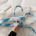 Load image into Gallery viewer, Summer Candy Color Mini Ins Wide Shoulder Strap Crossbody Portable Shoulder Bag
