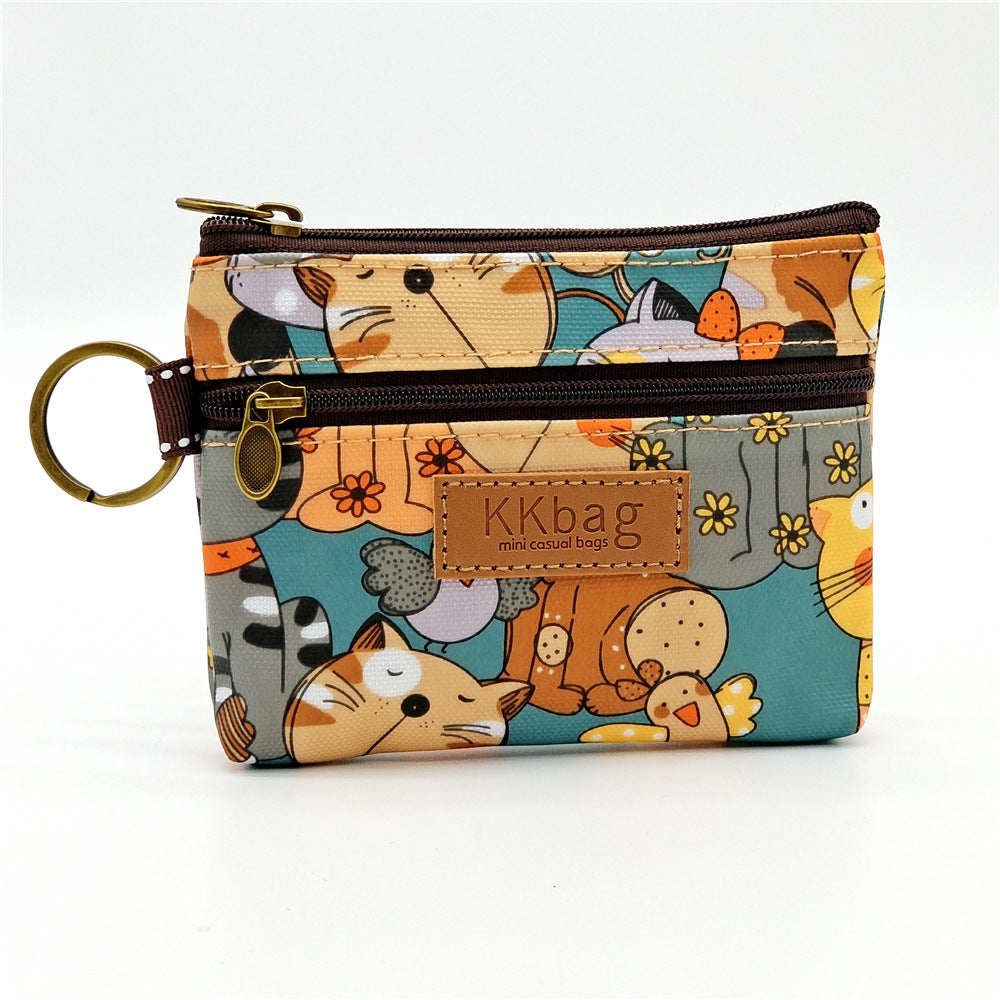 Printed Film Cartoon Change Purse