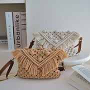 Doudou Crochet Crossbody Cotton Thread Woven Bag Women