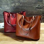 Load image into Gallery viewer, Capacity Shoulder Women&#39;s Big Bags Simple Women&#39;s Versatile Handbag
