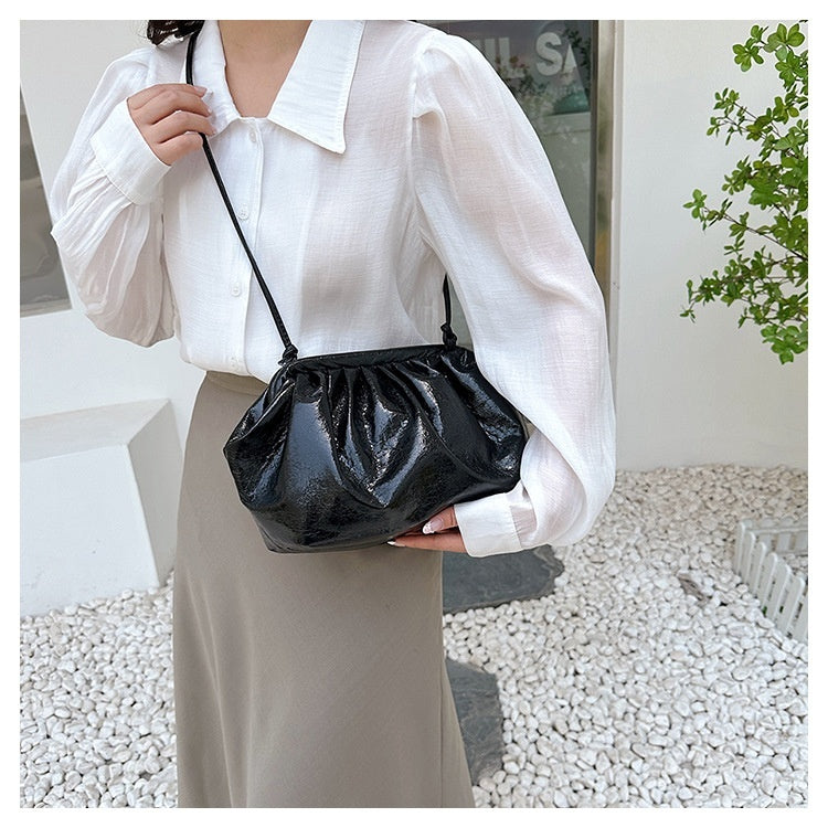 Simple Hair Clip Shoulder Crossbody Evening Bag