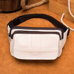 Load image into Gallery viewer, Men&#39;s First Layer Cowhide Outdoor One Shoulder Crossbody Waist Bag
