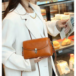 Load image into Gallery viewer, Stylish Simple And Versatile High-grade Exquisite Cowhide Small Square Bag
