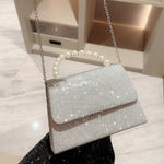 Load image into Gallery viewer, Women&#39;s Rhinestone Banquet With Evening Dress Small Bag
