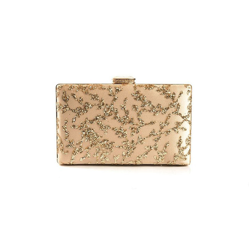 Sequin Lace Party Clutch Shoulder Crossbody Bag