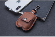 Compatible Covers Leather Keychain Portable Headset