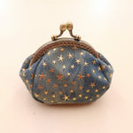 Load image into Gallery viewer, Denim Cloth Vintage Handmade Women&#39;s Hand-held Coin Purse Hasp Card
