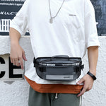 Load image into Gallery viewer, Reflective Waist Bags Men Crossbody Bag Pack For Travel Walking Running Hiking Cycling
