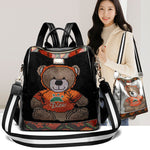 Load image into Gallery viewer, Rhinestone Backpack Female Personality Female Large-capacity Backpack
