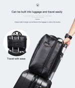 Load image into Gallery viewer, Leather Handbag Briefcase Napa Leather Comfortable Texture Men&#39;s Real-leather Bag
