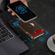 Anti-theft Brush Aluminum Alloy Card Bag