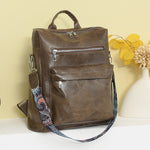 Load image into Gallery viewer, Vintage Student Schoolbag Leisure Multifunctional Women&#39;s Backpack
