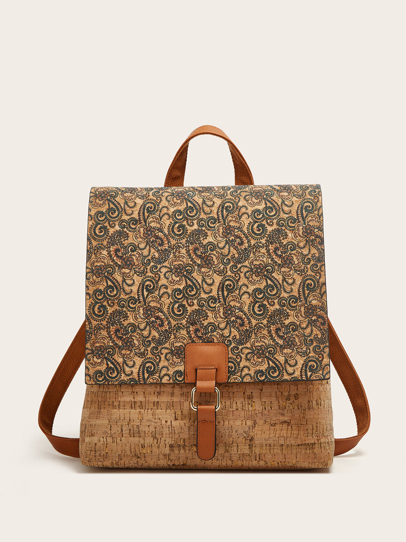 Affordable Luxury Fashion High-grade Fashion Retro Printed Backpack