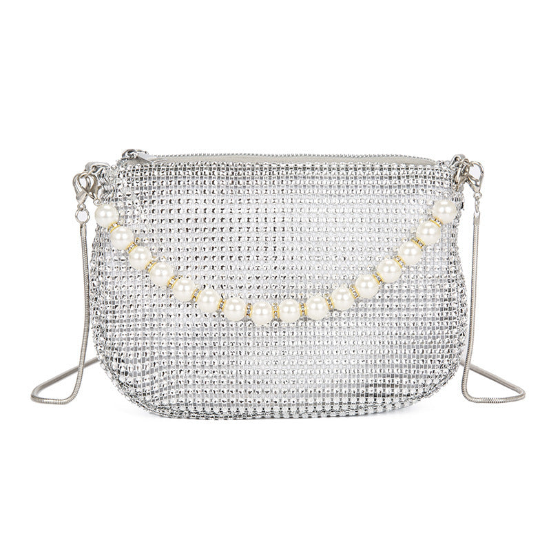 Pearl Special Imitation Diamond Handbag Party Bag