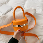 Load image into Gallery viewer, Summer Candy Color Mini Ins Wide Shoulder Strap Crossbody Portable Shoulder Bag
