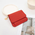 Load image into Gallery viewer, Women&#39;s Short Chic Multiple Card Slots Magnetic Snap Wallet
