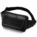 Load image into Gallery viewer, Men&#39;s First Layer Cowhide Outdoor One Shoulder Crossbody Waist Bag
