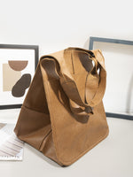 Load image into Gallery viewer, Simple Big Bag Soft Leather Large Capacity Shoulder Hand-held Tote
