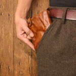 Load image into Gallery viewer, New Top Layer Cow Leather Hand-painted Old Long Wallet Man
