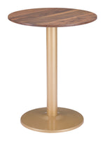 Load image into Gallery viewer, Alto Bistro Table Brown &amp; Gold
