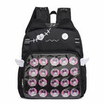 Load image into Gallery viewer, Japanese Transparent Preppy Style Large Capacity Fashion Backpack
