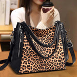 Load image into Gallery viewer, Urban Simple Large Capacity Leopard Print Fashion Women&#39;s Bag
