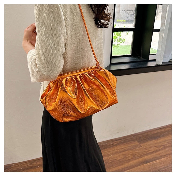 Simple Hair Clip Shoulder Crossbody Evening Bag