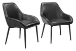 Load image into Gallery viewer, Vila Dining Chair (Set of 2) Black
